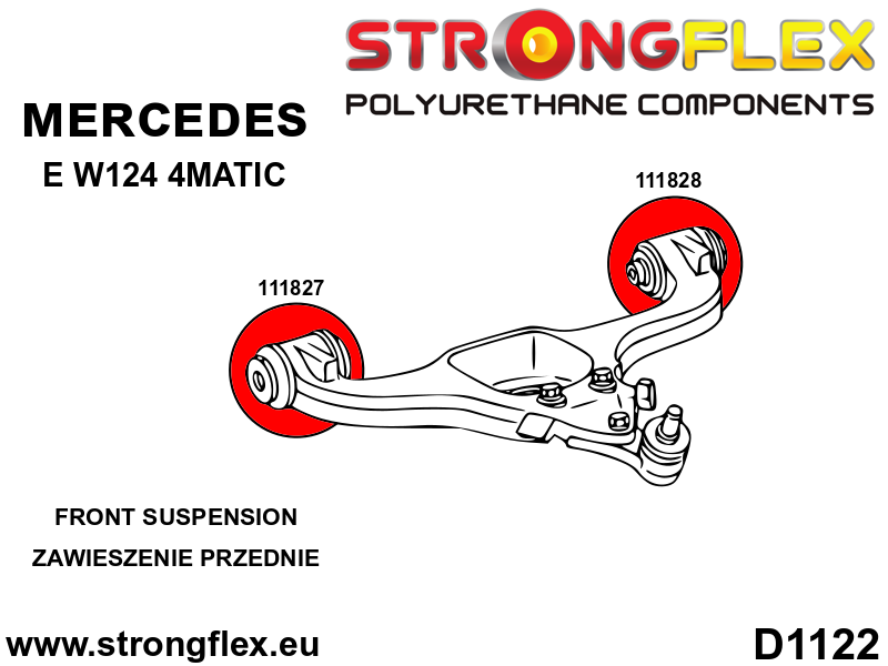 Foran nederste link arm - Foran bøsning SPORT