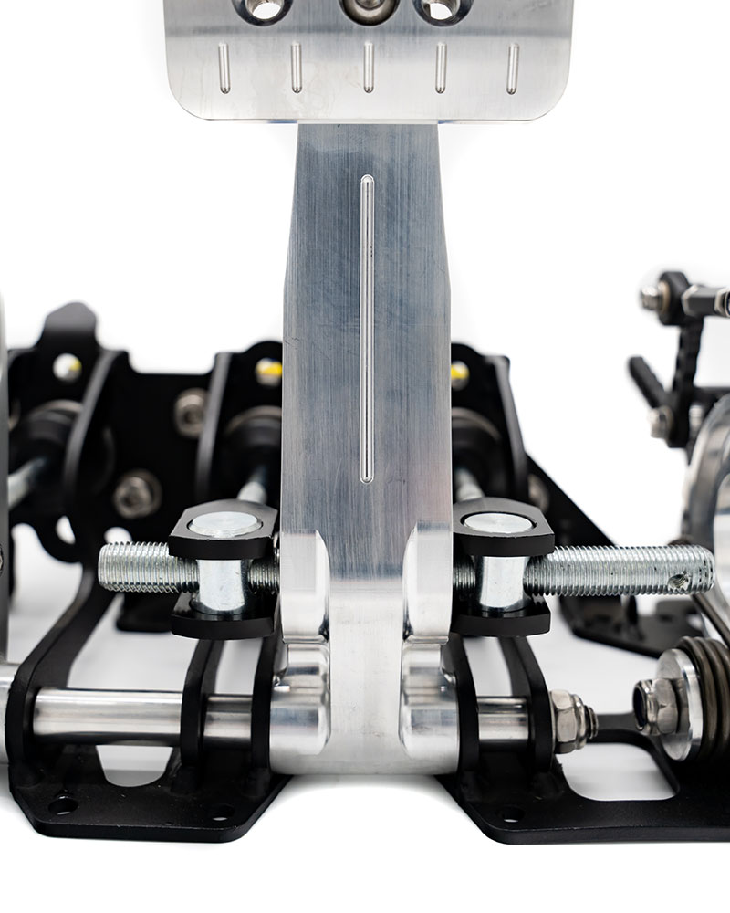 OBP Racing Series gulvmonteret pedalstativ Silver