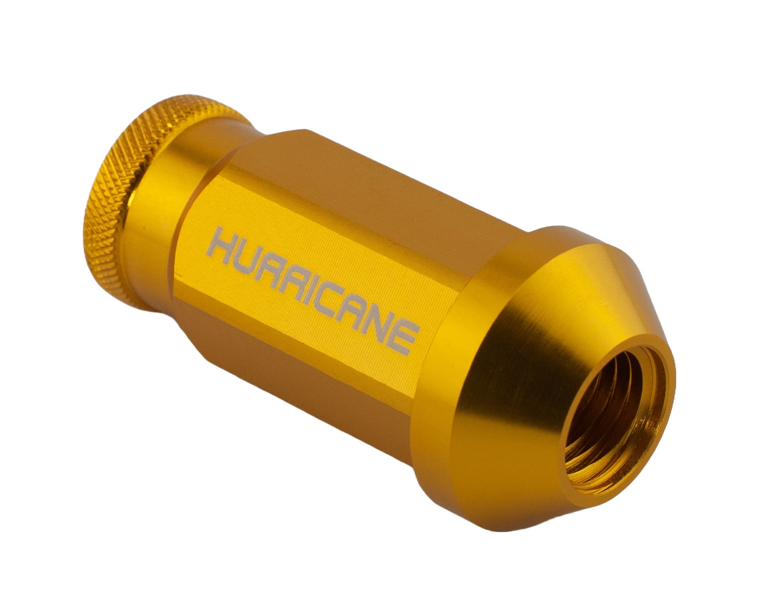 Hjulmøtrik Aluminium Guld M12x1,25 (39mm)