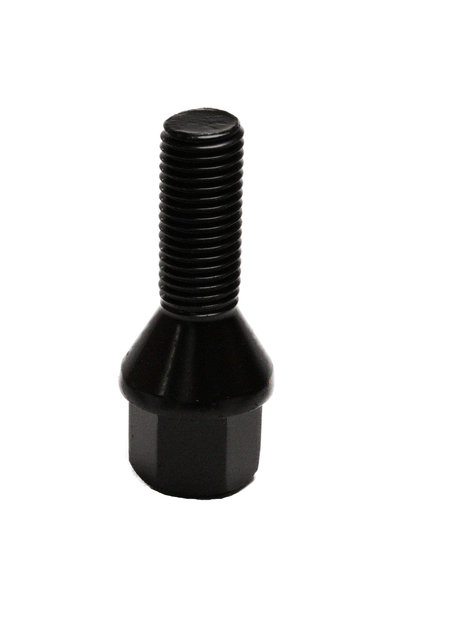 Hjulbolt v2 Sort M12x1,25