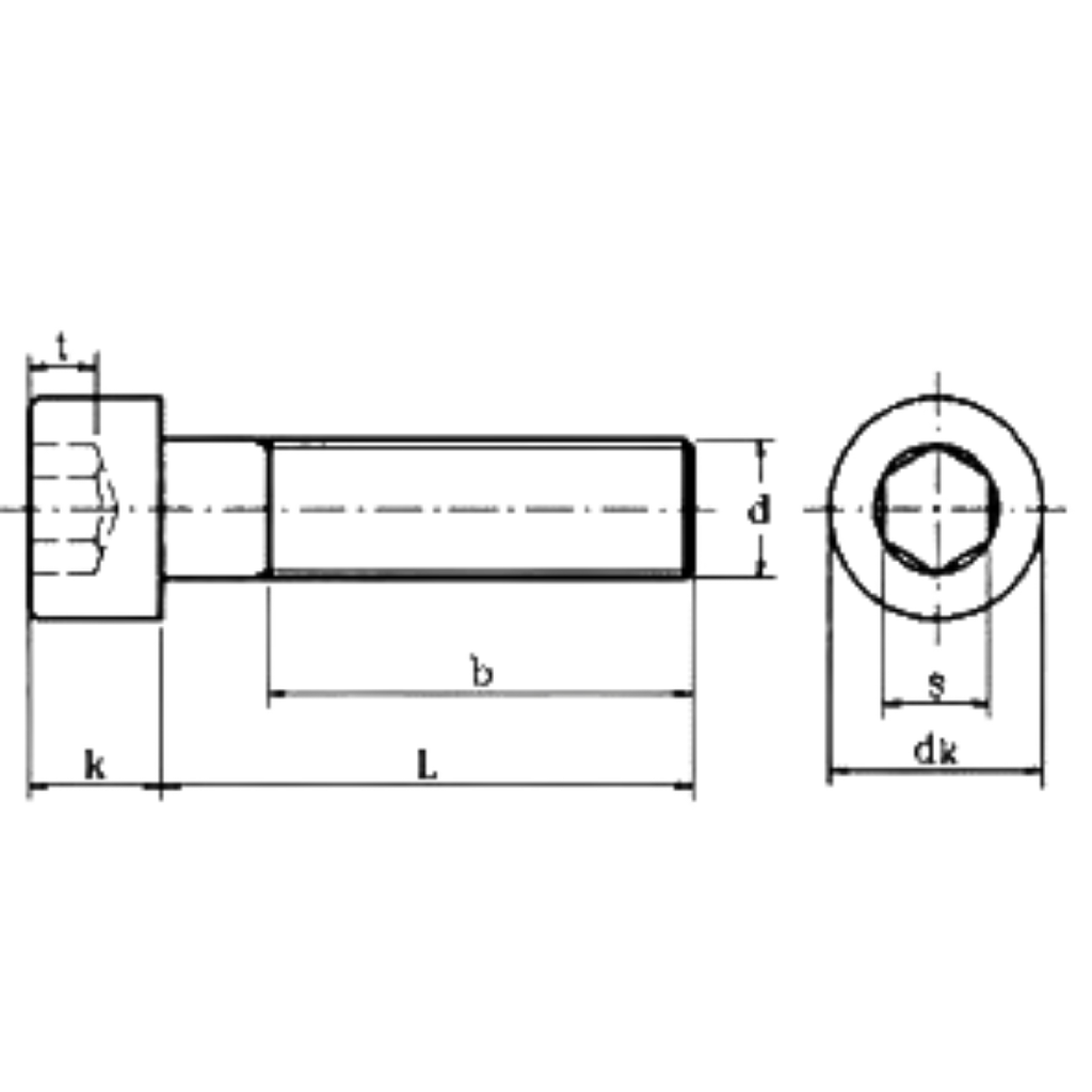 Unbrakobolt 12,9 M10x1,5 UHL 30mm