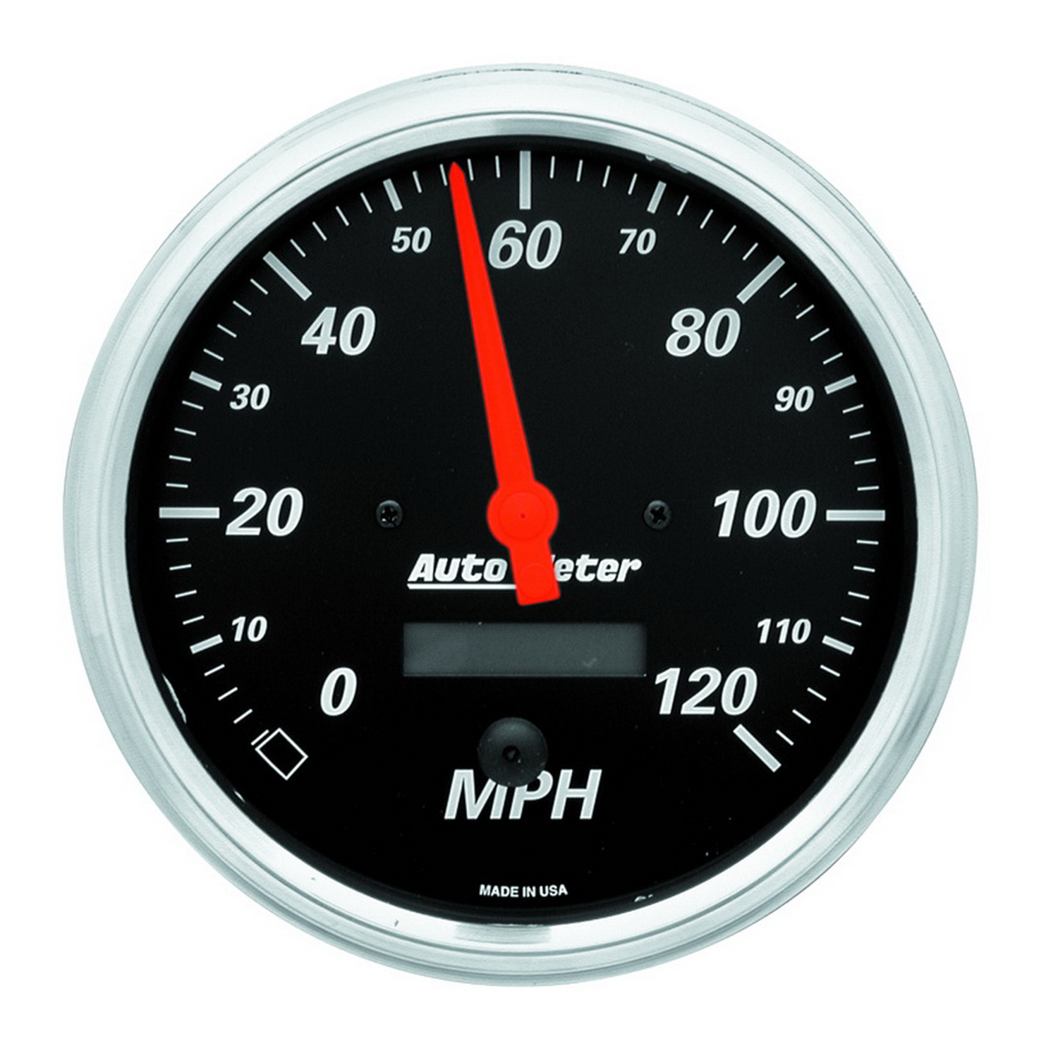2 Pc. Gauge Kit, 5" Quad & Speedometer, 240-33 Ω, Designer Black