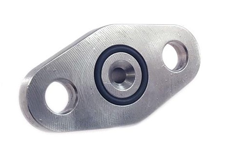 Oljetryckflange AN4 CC 38mm Holset, Precision, Garrett