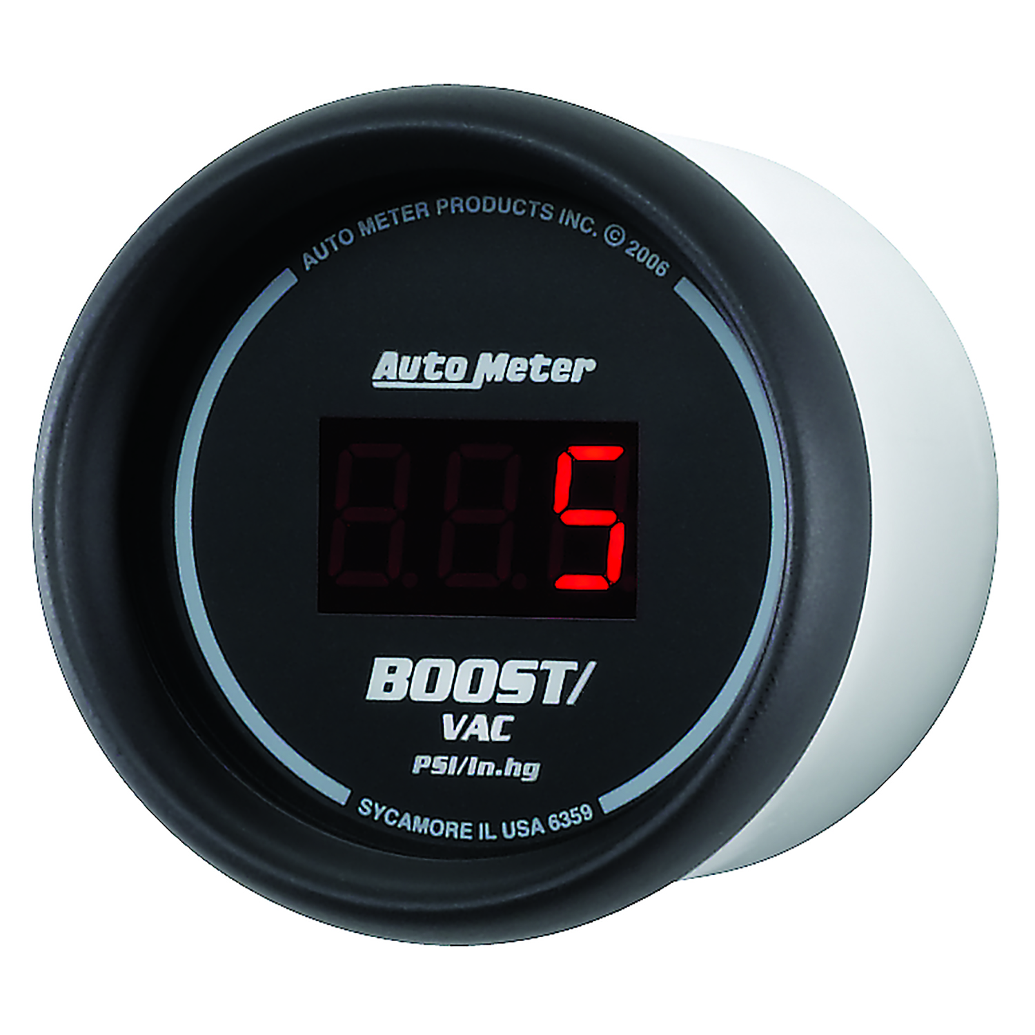 2-1/16" Boost/Vacuum, 30 In Hg/30 Psi, Sport-Comp Digital