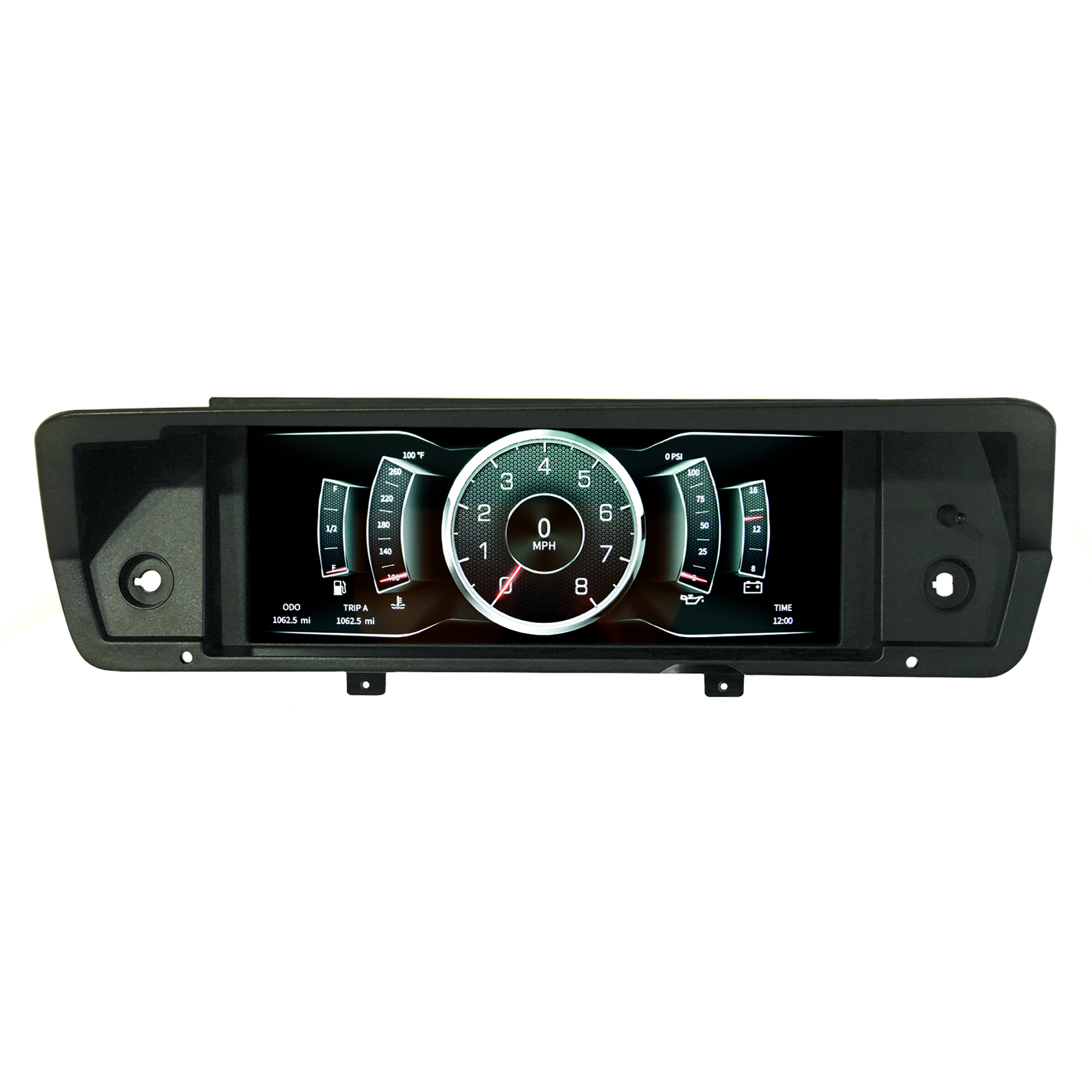 Invision Lcd Dash Kit, 72-76 A-Body, Direct Fit Digital Dash
