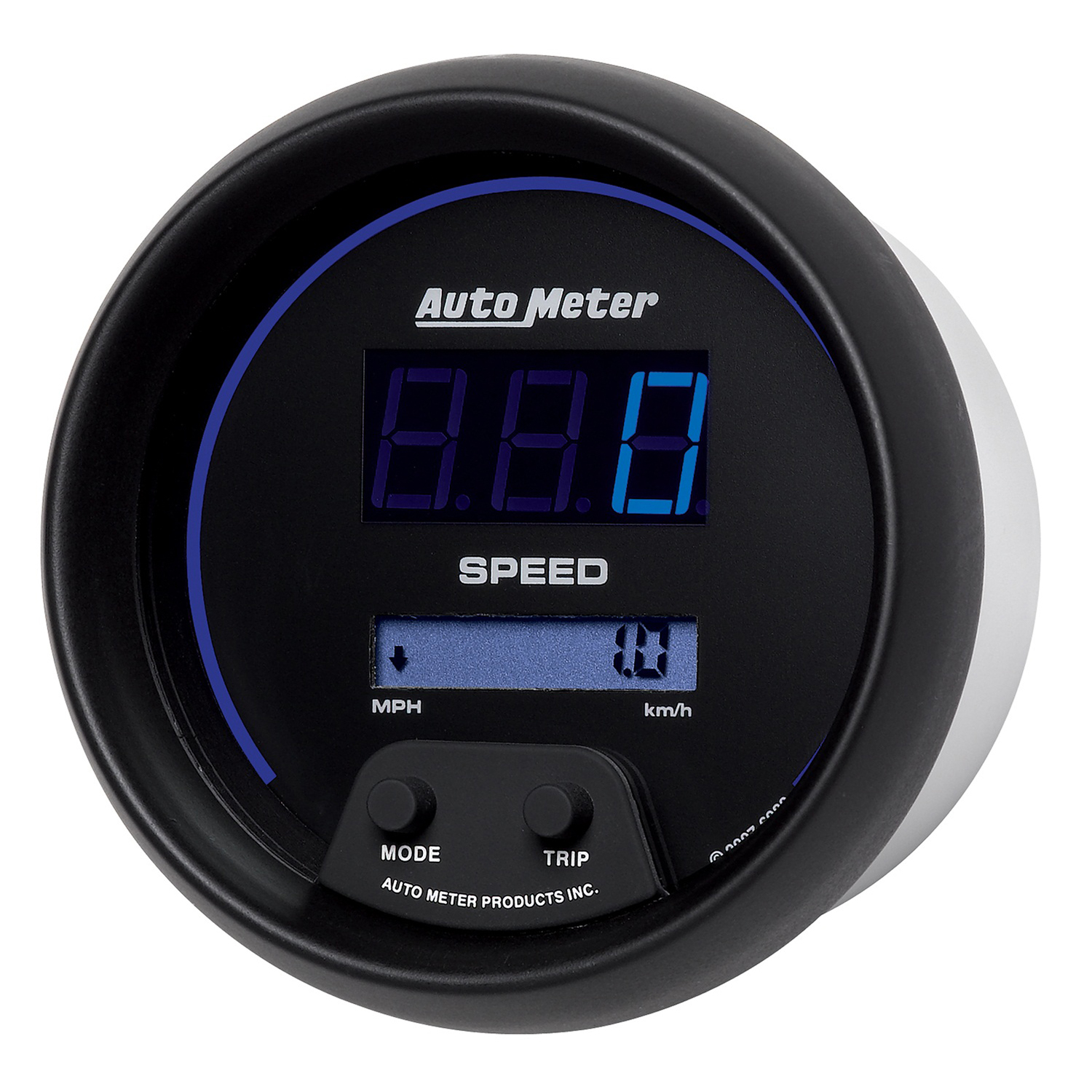 3-3/8" Speedometer, 0-260 Mph / 0-260 Km/H, Cobalt Digital