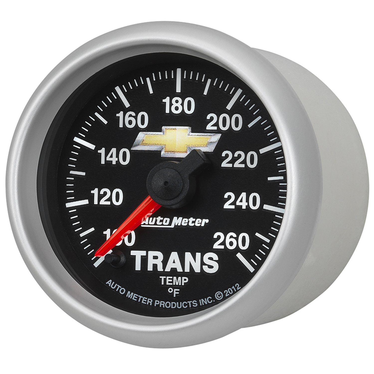 2-1/16" Trans Temp, 100-260 °F, Digital Stepper Motor, Chevy Gold Bowtie