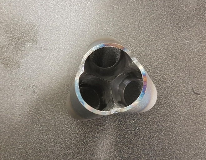 Merge collector 3 cylindrar round steel