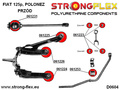 Foran øverst short link arm bøsning