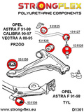 Foran link arm Foran bøsning