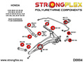 Bag krængningsstang bøsning 13mm SPORT