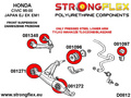 Foran nederste link arm ydre bøsning SPORT