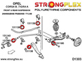 Foran link arm Mod karrosseri bøsning 34mm