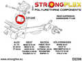 Bag subframe bøsning 72mm