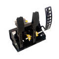 OBP gulvmonteret pedalstativ 3 pedaler 2x hovedcylider (Vajerkoppling)