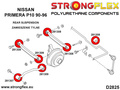Bag link armsstag / link arm foran bøsning SPORT