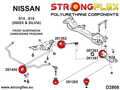 Foran Mod karrosseri link arm bøsning 38mm SPORT