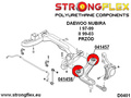 Foran link arm bag bøsning