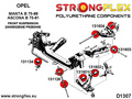 Foran nederste link arm Foran bøsning SPORT