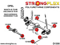 Bag link arm Mod karrosseri bøsninger
