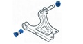Saab 9-5 link arms bøsning i polyuretan (foran)