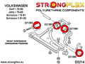 Affjedring bøsningssats