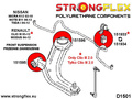 Foran link arm bag bøsning