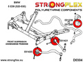 Full Affjedring bøsningssats E39 Touring SPORT