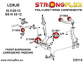 Foran nederste link arm - bag bøsning SPORT