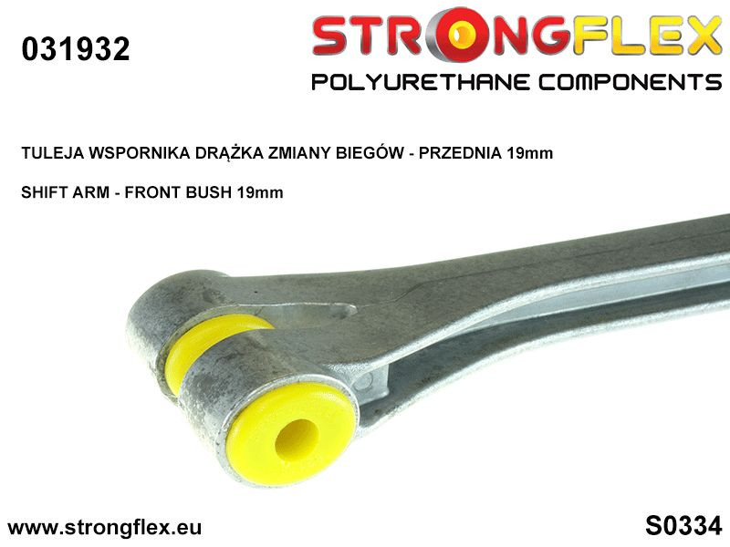 Link arm - foran bøsning 19mm SPORT