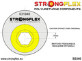 Foran nederste link arm bøsninger - Excentrisk 66mm SPORT