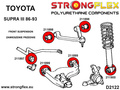 Toyota Supra MK3 foran nederste link arm bøsning SPORT