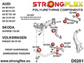 Affjedring bøsningssats SPORT
