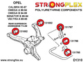 Bag Krængningsstænger Mod link arm bøsning SPORT