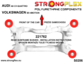 Bag subframe bøsning SPORT