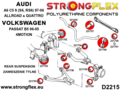Bag nederste link arm foran bøsning SPORT