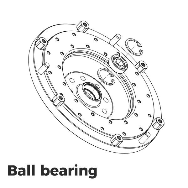Adapterkit Volvo hvid motor - BMW ZF GS6-53DZ gearkasse