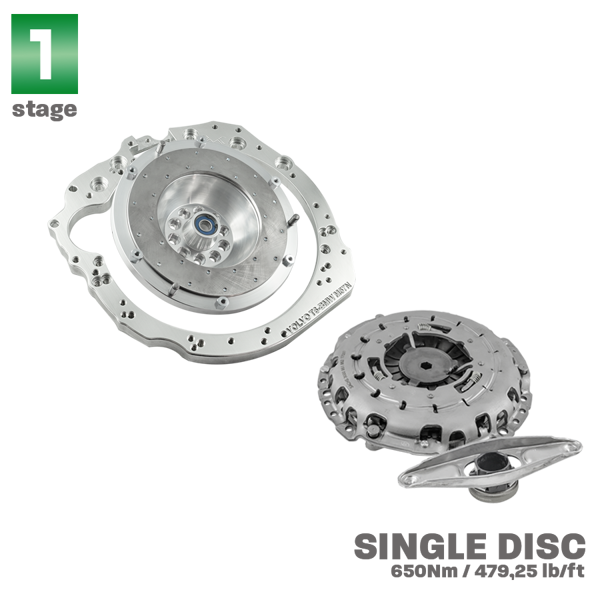 Adapterkit Volvo hvid motor - BMW ZF GS6-53DZ gearkasse