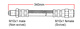 Bremseslangee frem Volvo 240 / 740 / 940 med S60R / V70R 4stempel bremsekaliber