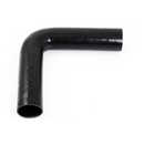 Silikoneslange sort 90 grader langt ben 0,5'' (13mm)