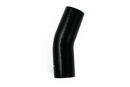 Silikoneslange sort 25 grader 0,25'' (6,5mm)