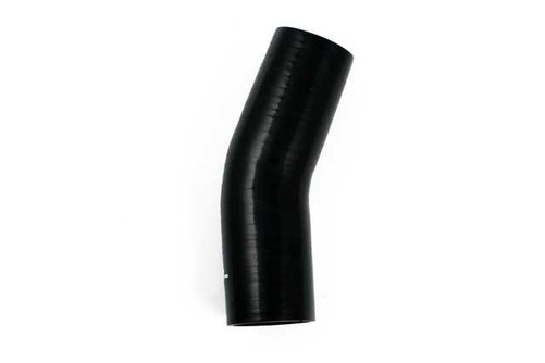 Silikoneslange sort 25 grader 3,125'' (80mm)