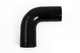 Silikoneslange sort 90 grader 0,625'' (16mm)