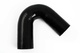Silikoneslange sort 135 grader 0,25'' (6,5mm)