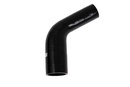 Silikoneslange sort 60 grader 0,5 - 0,625'' (13-16mm)