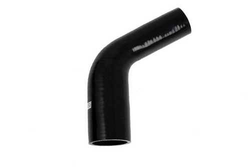 Silikoneslange sort 60 grader 1 - 1,5'' (25-38mm)