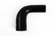 Silikoneslange sort 90 grader 0,5 - 0,625'' (13-16mm)