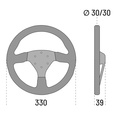 Sparco R323 Rat ruskind