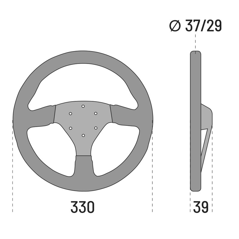 Sparco R383 Rat ruskind