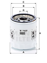 Oljefilter Chevrolet LS M22x1,5